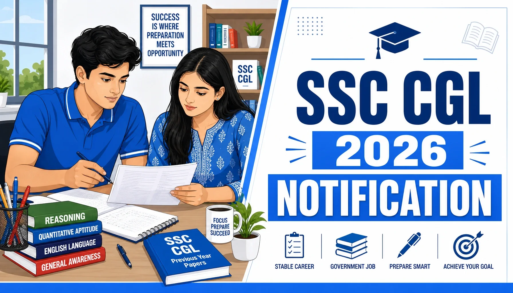 SSC CGL 2026 Notification Released: Complete Guide to Dates, Eligibility, Exam Pattern & Posts